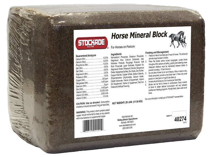 Horse Mineral Pressed