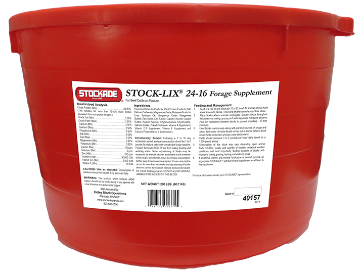 Stock-Lix® 24-16 Protein Poured