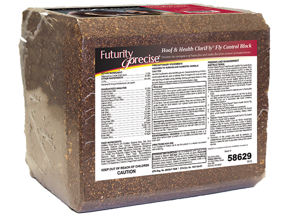 Futurity Precise Hoof & Health ClariFly® Fly Control Block