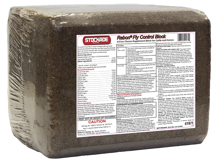 Rabon® Fly Control Block