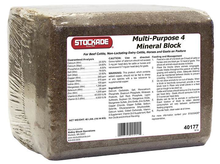 Multi-Purpose 4 Mineral Block