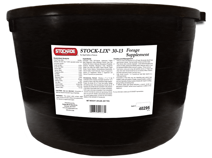Stock-Lix® 30:13 Protein Poured