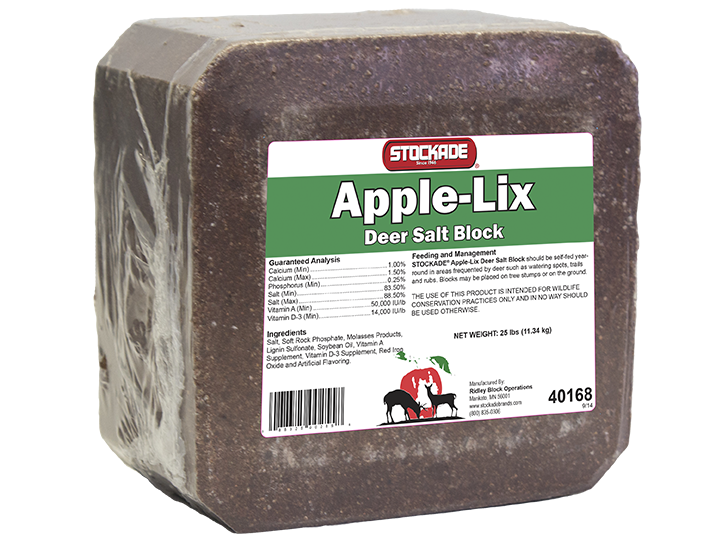 Apple-Lix Deer Salt Block